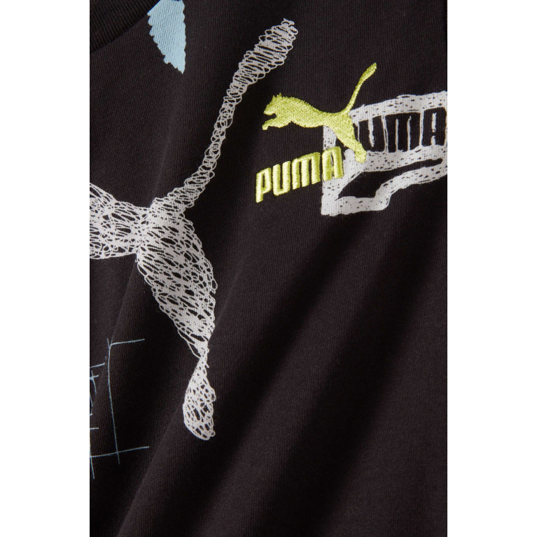 Puma - Classics Brand Love T-Shirt in Cotton