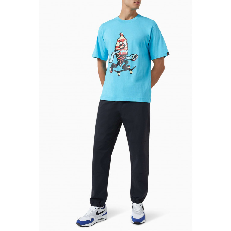 Ice Cream - Skate Cone T-shirt in Jersey Blue