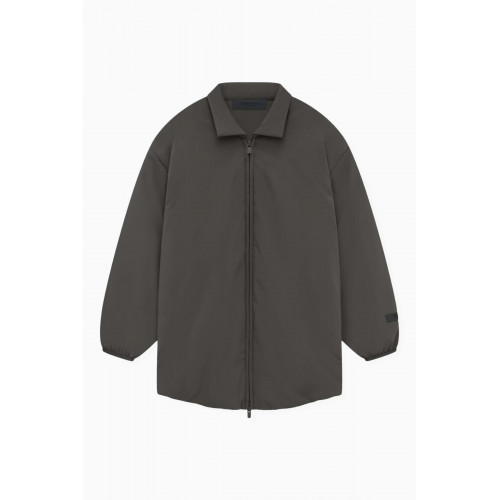 Fear of God Essentials - Filled Shirt Jacket in Stretch Woven Nylon