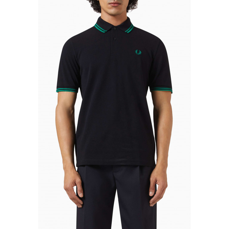 Fred Perry - M12 Fred Perry Polo Shirt in Cotton Piqué