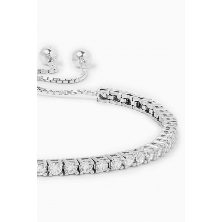 The Jewels Jar - Zara Tennis Bracelet in Sterling Silver