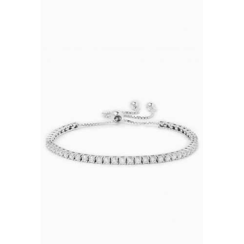 The Jewels Jar - Zara Tennis Bracelet in Sterling Silver