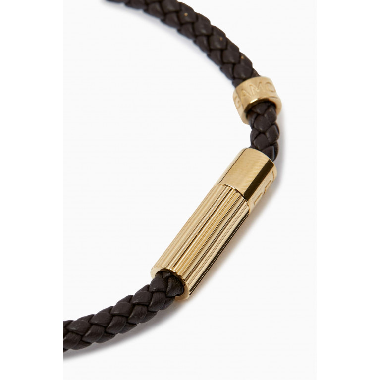Ferragamo - Braided Bracelet in Calfskin