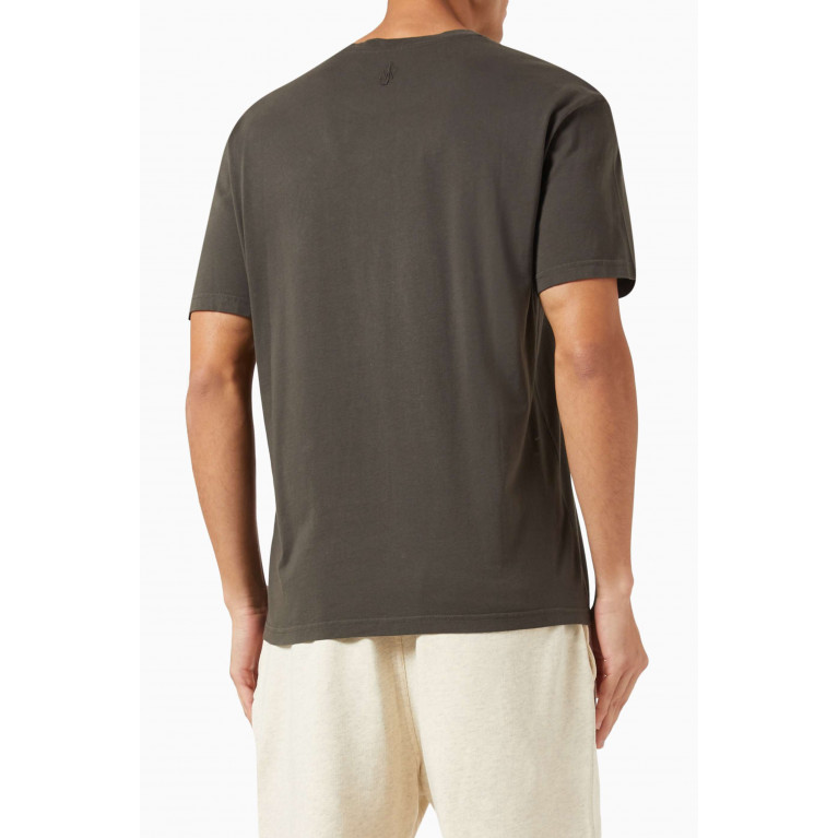 Jw Anderson - x Pol Anglada Embroidered T-shirt in Cotton Jersey