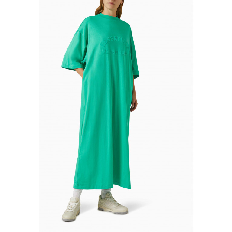 Fear of God Essentials - Essentials 3/4 Sleeve Dress in Cotton-blend Jersey