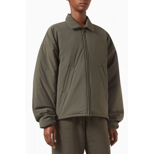 Fear of God Essentials - Filled Shirt Jacket in Stretch Woven Nylon