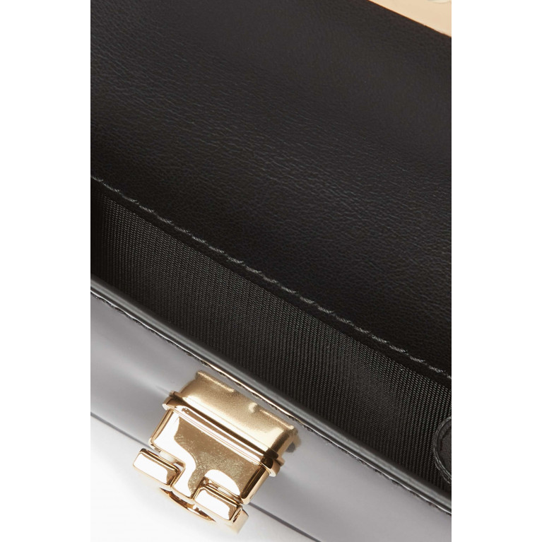 Ferragamo - Gancini Compact Wallet in Shiny Leather