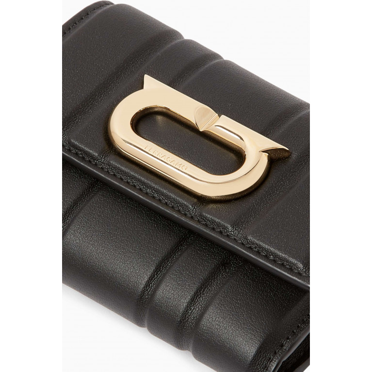 Ferragamo - French Compact Wallet in Smooth Leather