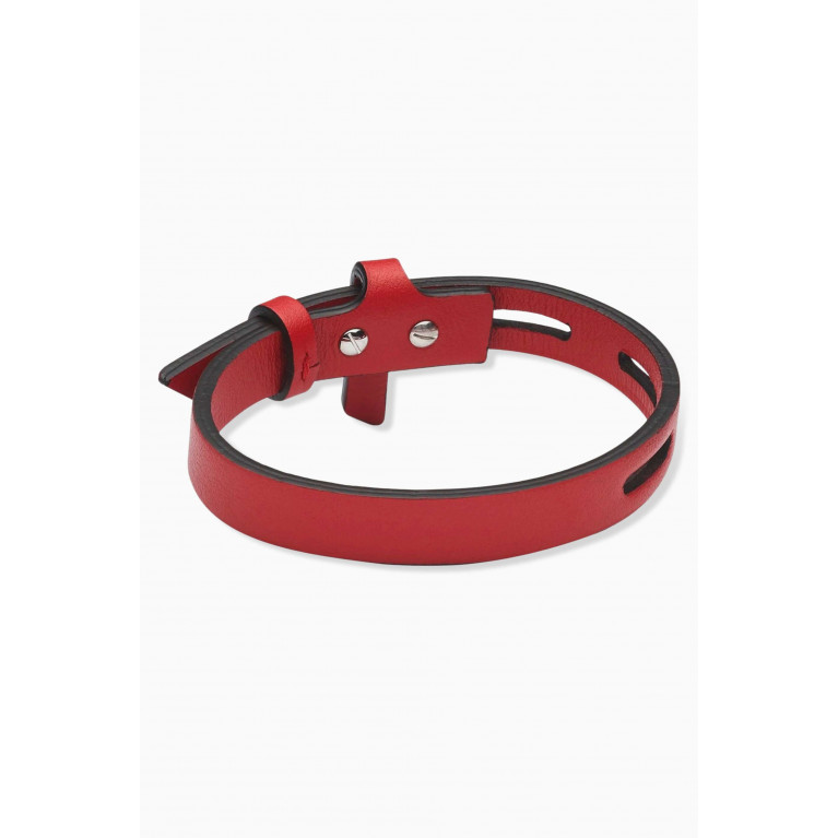Ferragamo - Eyelet Bracelet in Soft Leather