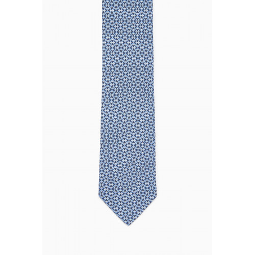 Ferragamo - Jacquard Tie in Silk