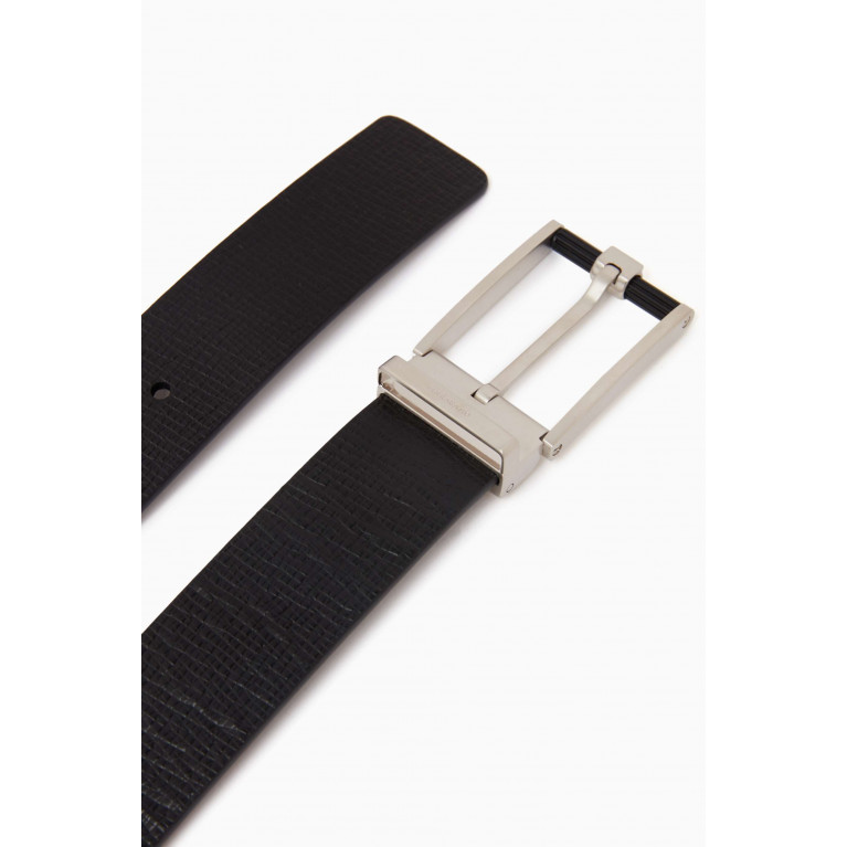 Ferragamo - Reversible Adjustable Belt in Leather