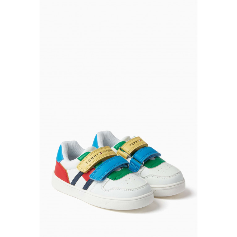 Tommy Hilfiger - Flag Sneakers in Faux Leather