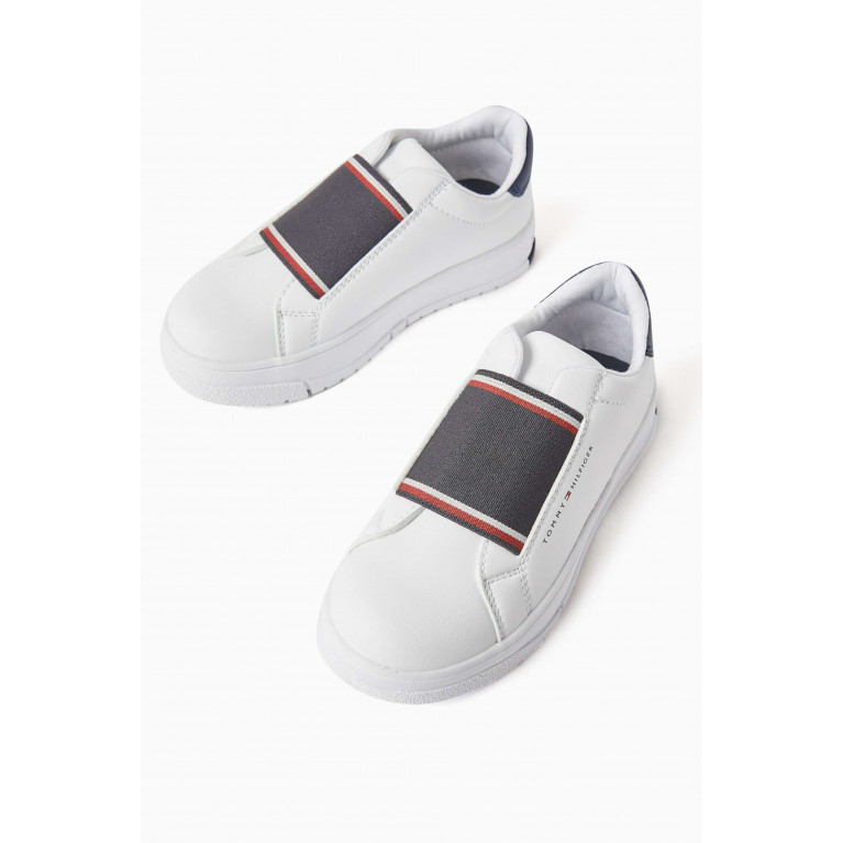 Tommy Hilfiger - Low Cut Sneakers in Faux Leather