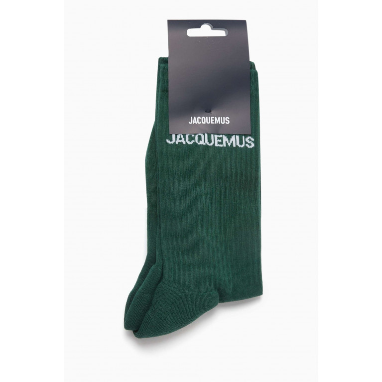 Jacquemus - Les Chaussettes Jacquemus in Organic Cotton-Blend