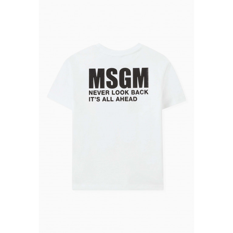 MSGM - Logo T-Shirt in Cotton