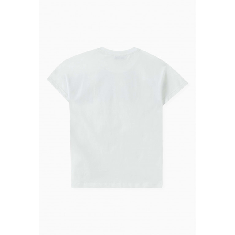MSGM - Logo-print T-shirt in Cotton