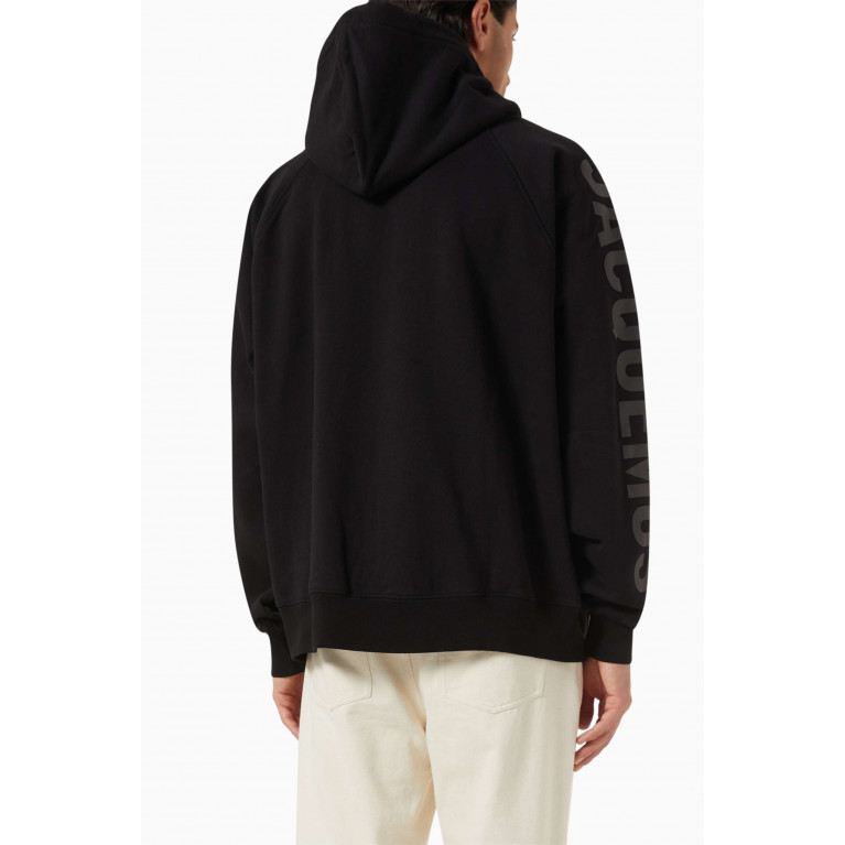 Jacquemus - Le Sweatshirt Typo in Cotton Black