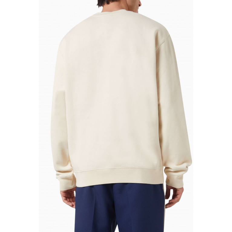 Jacquemus - Le Sweatshirt Gros Grain in Organic Cotton Fleece Neutral