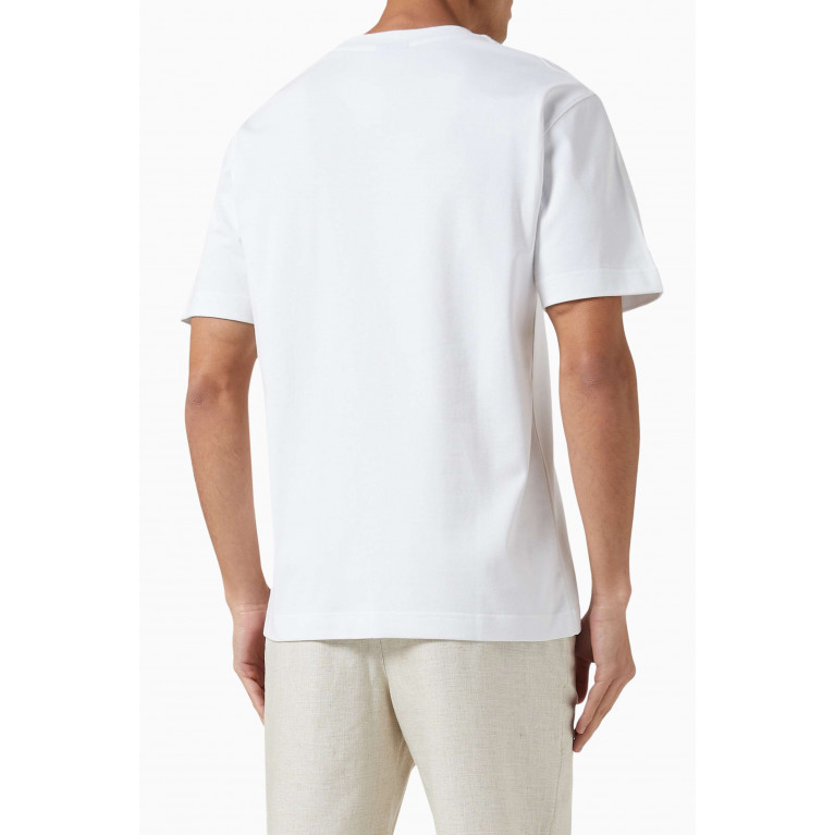 Jacquemus - Le T-Shirt Gros Grain in Organic Cotton Jersey White