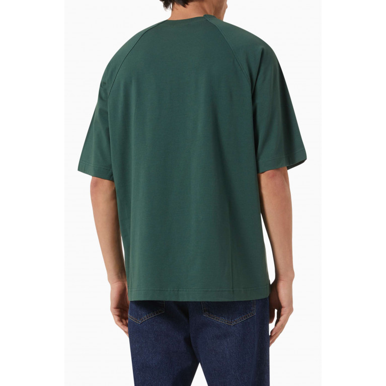 Jacquemus - Le T-shirt Typo in Cotton Green