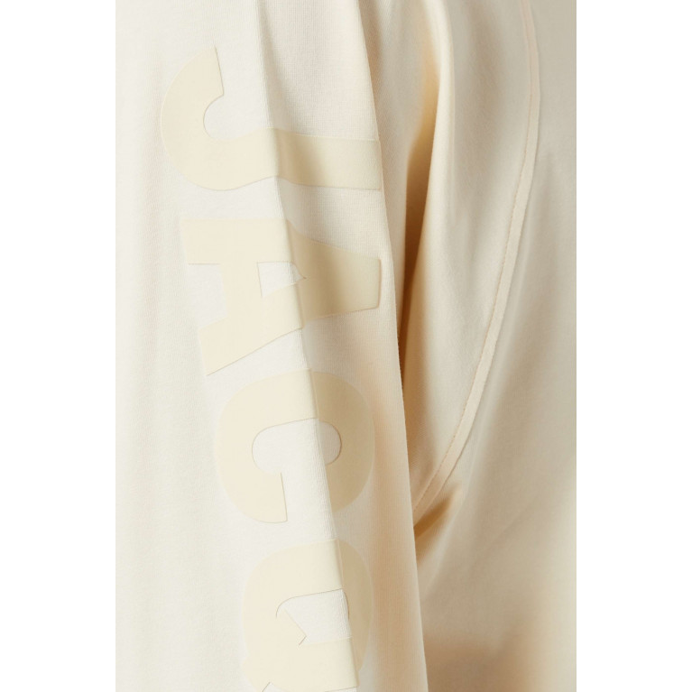 Jacquemus - Le T-shirt Typo in Cotton Neutral