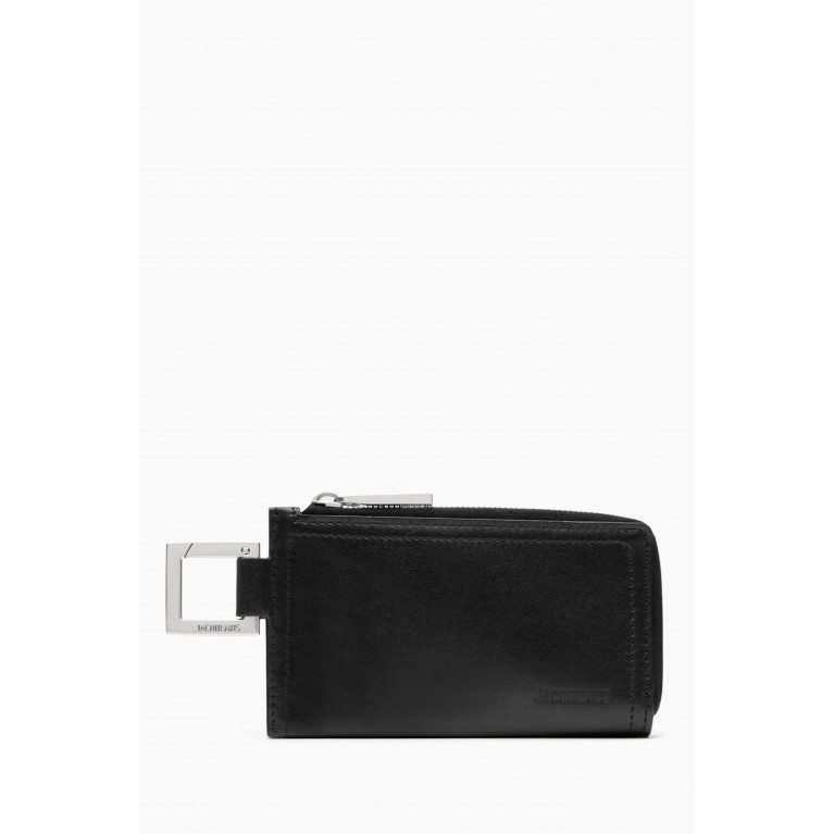 Jacquemus - Embossed Logo Card Holder in Leather