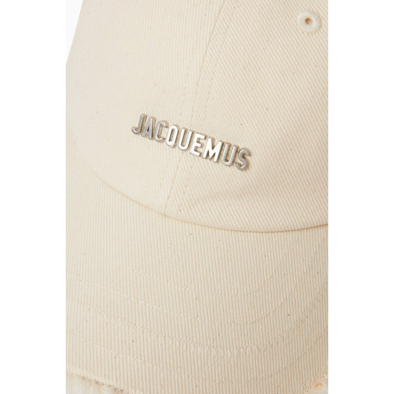 Jacquemus - La Casquette Artichaut Baseball Cap in Cotton Neutral