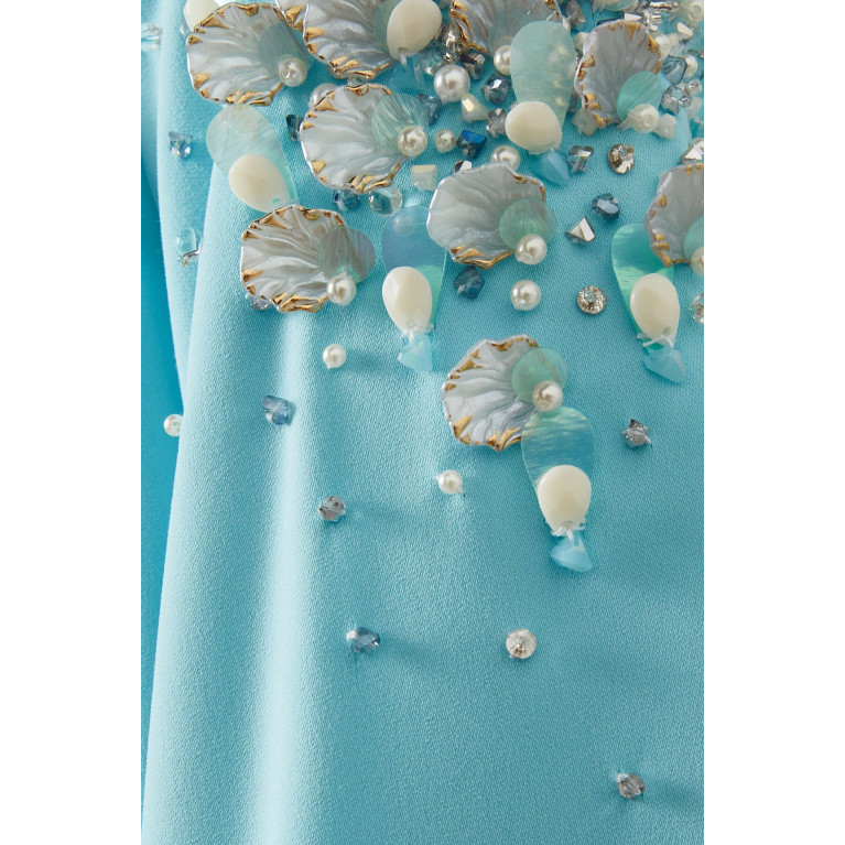 Anatomi - Lilah Dress in Crêpe Blue