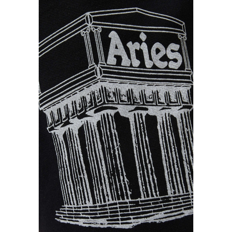 Aries - Mega Temple Sweatshorts in Cotton Fleece