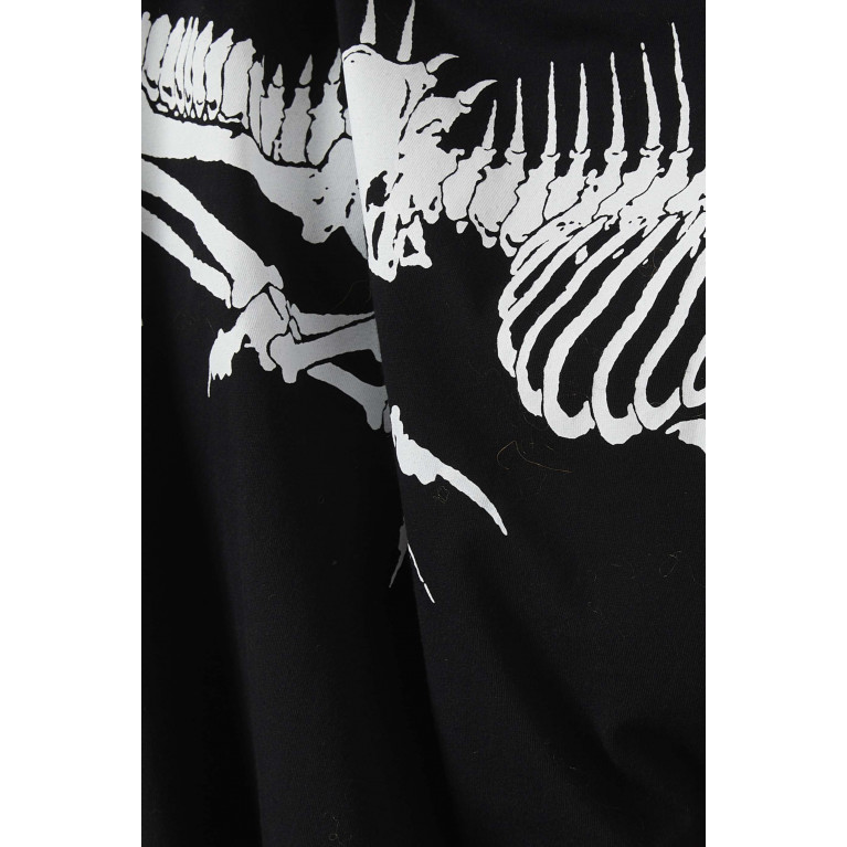 Aries - Dragon Skeletor T-shirt in Cotton