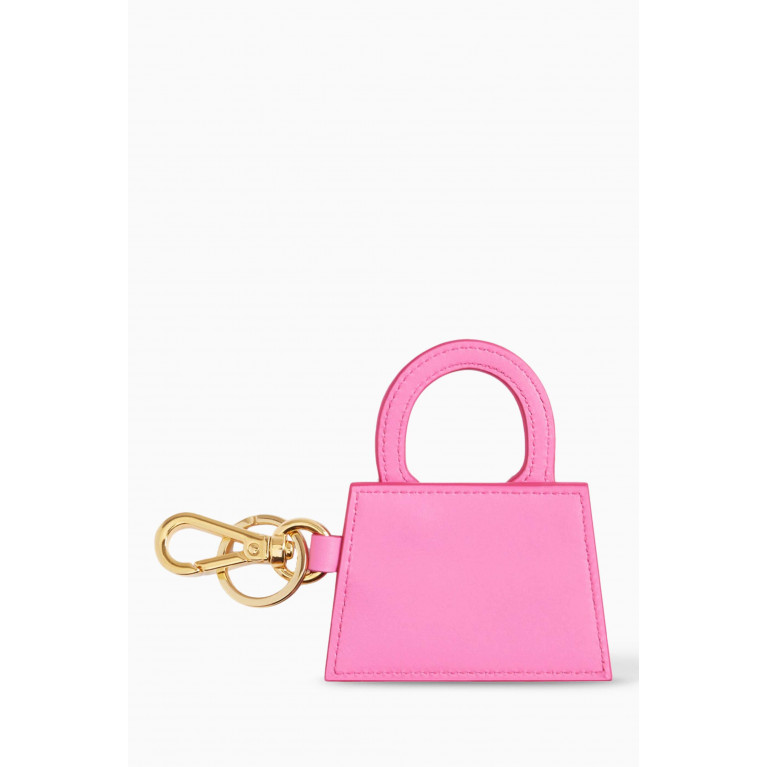 Jacquemus - Le Porte Cles Chiquito Charm Keyring in Lambskin Leather