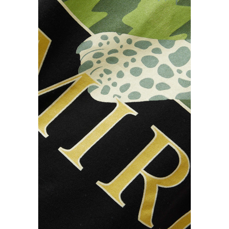 Amiri - Leopard-print T-shirt in Cotton-jersey