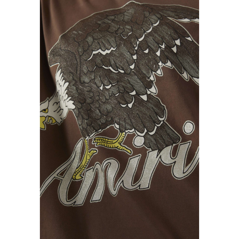 Amiri - Eagle Logo T-shirt in Cotton