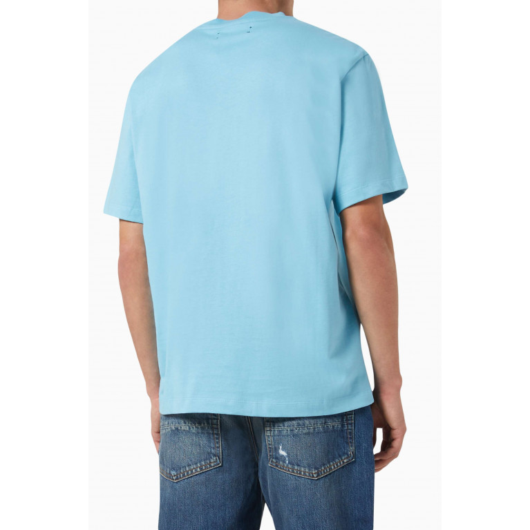 Amiri - Staggered Logo T-shirt in Cotton