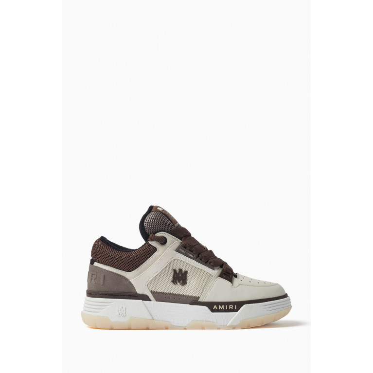 Amiri - MA-1 Low-top Sneakers in Leather Multicolour