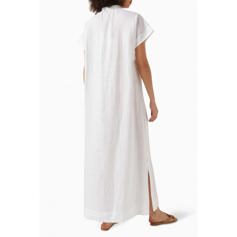 Bondi Born - Leiden Cover-up Maxi Dress in Organic-linen