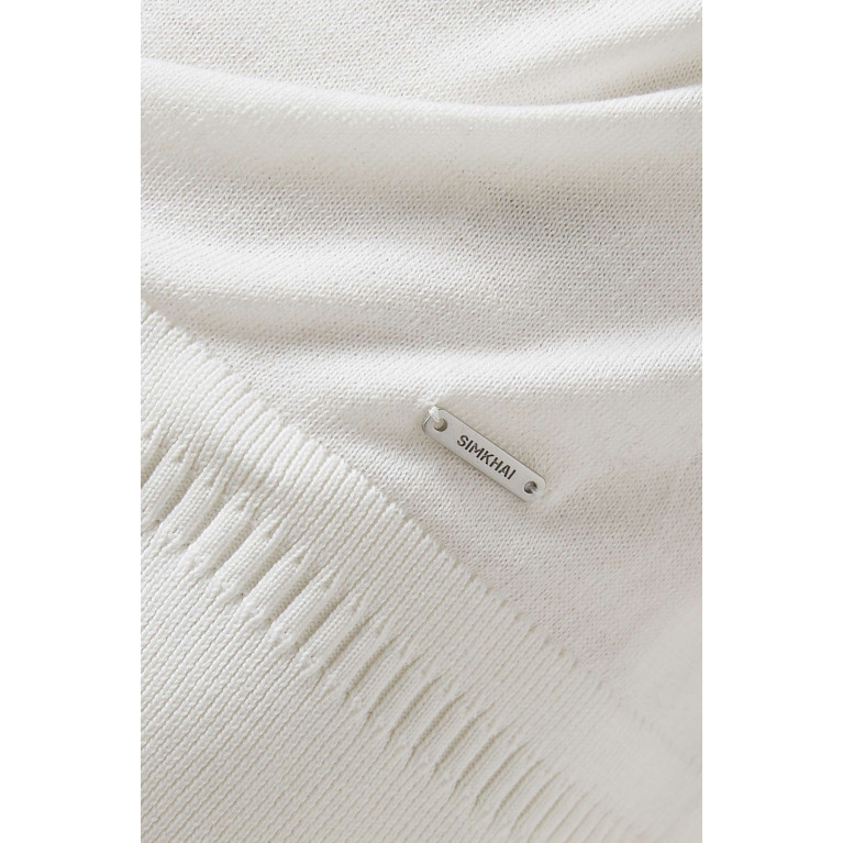 Simkhai - Barron Polo Shirt in Cotton Neutral