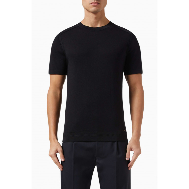 Simkhai - Kellyn T-shirt in Cotton Black