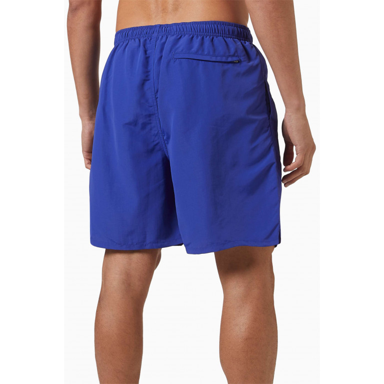 Stussy - Big Basic Swim Shorts in Nylon Blue
