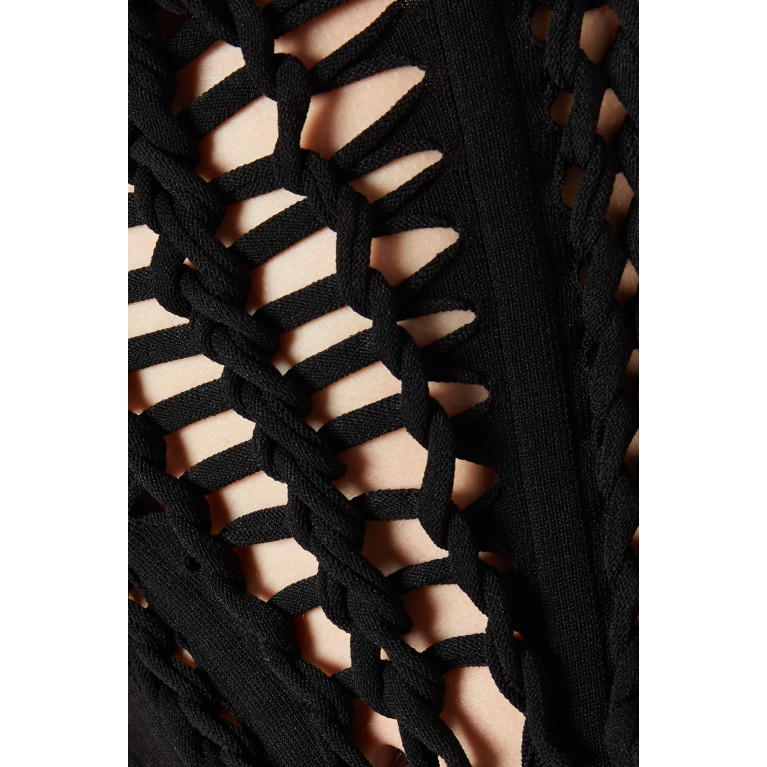 Dion Lee - Braided Corset Top in Viscose-blend