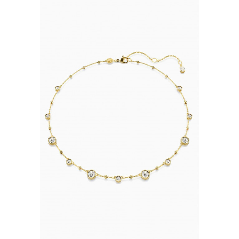 Swarovski - Imber Crystal Necklace in Gold-plated Metal