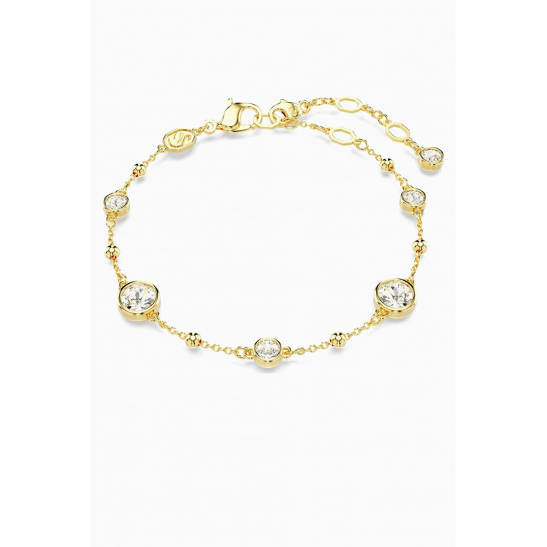 Swarovski - Imber Crystal Bracelet in Gold-plated Metal