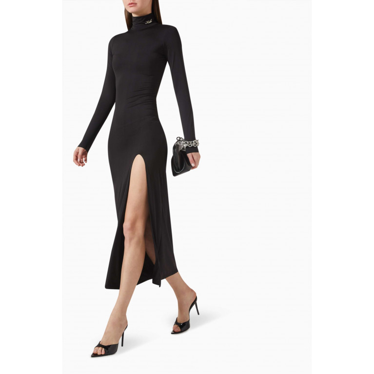 Kith - Ariah Turtleneck Maxi Dress in Stretch-jersey