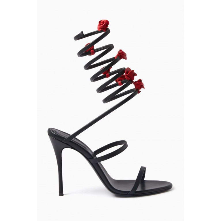 Magda Butrym - Spiral 105 Sandals in Leather