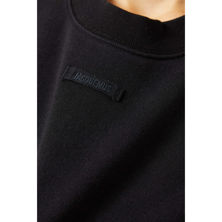 Jacquemus - Le Sweatshirt Gros Grain in Cotton-fleece