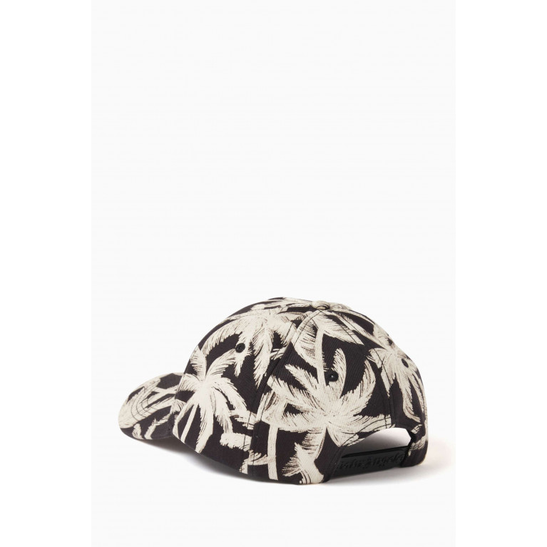 Palm Angels - Allover Palms Baseball Cap in Cotton