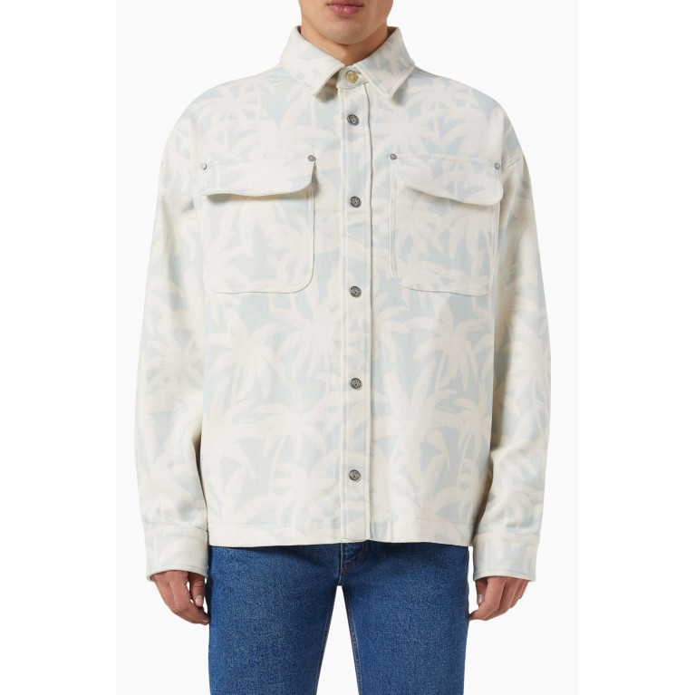 Palm Angels - Palms Pocket Overshirt in Cotton