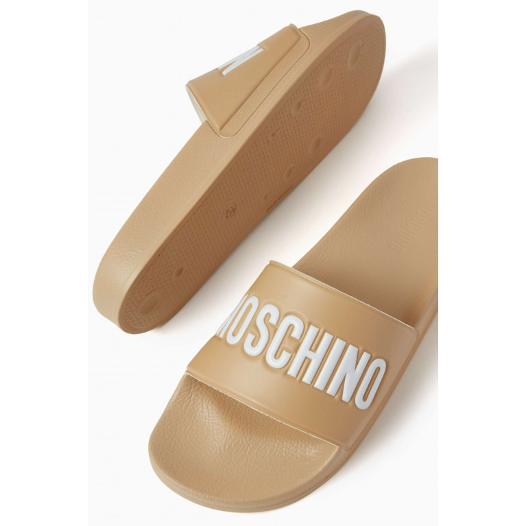 Moschino - Logo Slides in PVC