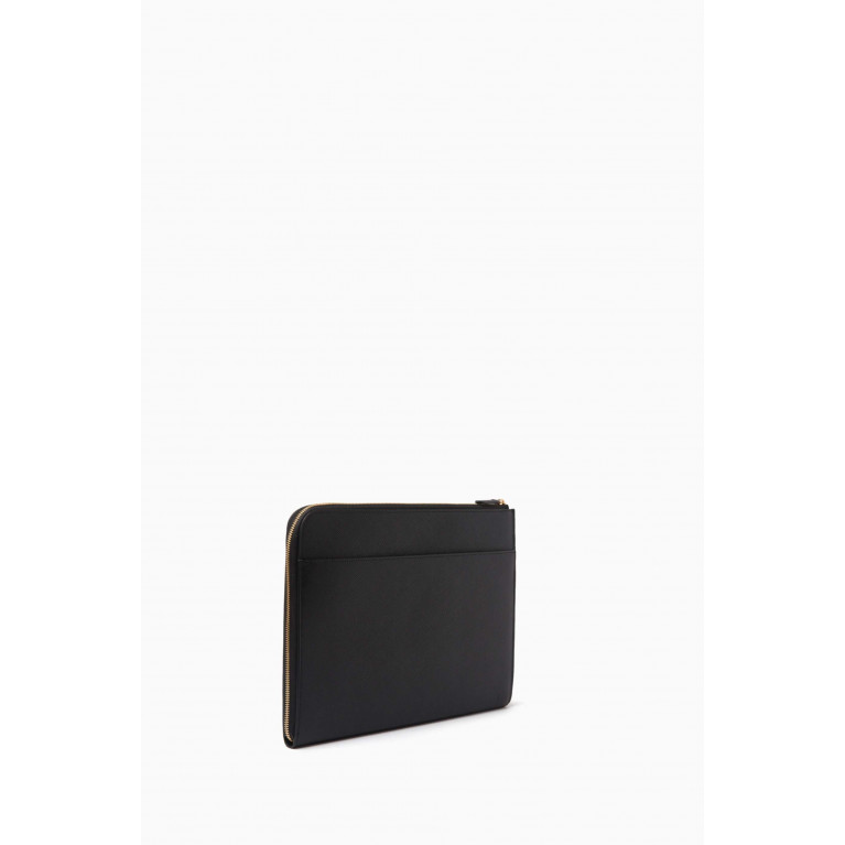 Smythson - Panama Small Laptop Case in Grained Leather