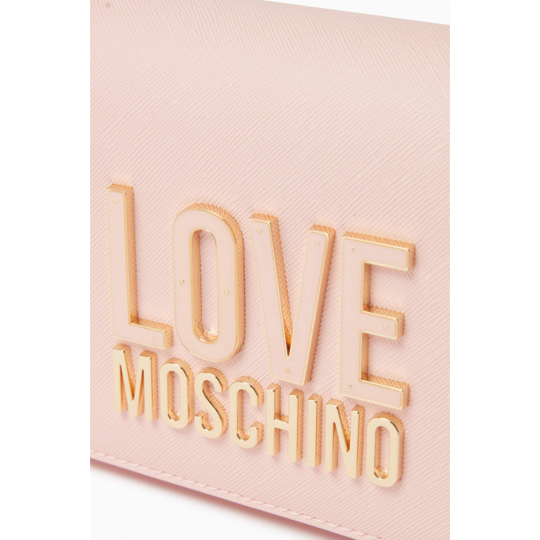 Love Moschino - Small Smart Daily Crossbody Bag in Faux Leather